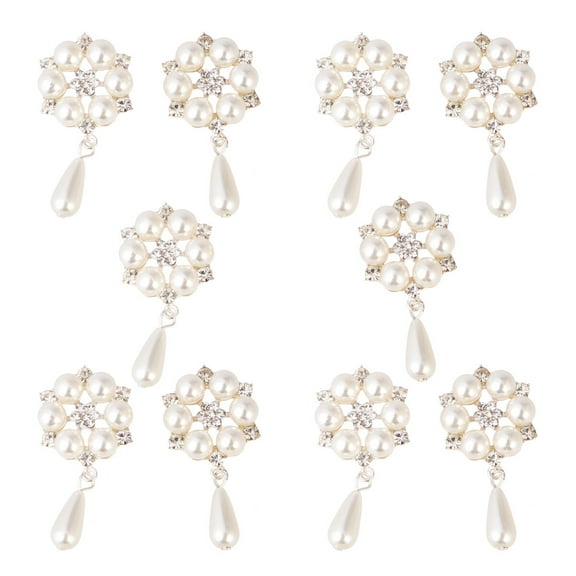 Masteelf Rhinestone Shoe Charms with Self-Adhesive Stickers for Shoes, Boots, Sneakers Decoration and Personalization