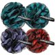 thumbnail image 1 of Amazerbath Esponja De Lufa De Carbón Vegetal Grande Para Ducha, 75 G/Unidad, Juego De 4 Esponjas De Baño Para El Cuerpo, Color Azul Carbón, Verde, Morado Y Rojo, Para Hombres Y Mujeres, 1 of 5