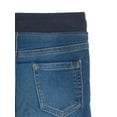 thumbnail image 3 of Wonder Nation Baby and Toddler Boy Stretch Knit Denim Jeans with Reinforced Knees, Sizes 12M-5T, 3 of 3