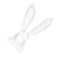 thumbnail image 5 of unbranded 1Pc White Rabbit Ear Party Headdress Lace Hair Hoop Lightweight Comfortable Decorative Accessory, 5 of 6