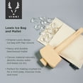 thumbnail image 3 of Viski Lewis Ice Bag and Mallet, Ice Crusher, Bartender Kit, Home Bar Tools, 3 of 7