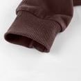 thumbnail image 7 of CYRBOKO Sweatpants for Boys, Casual Elastic Waist Cotton Comfy Joggers with Pockets Coffee Size 12-18 Months, 7 of 7