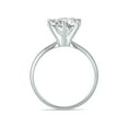 thumbnail image 4 of SZUL - Women's 1 Carat Diamond Solitaire Ring in 14K White Gold (H-I Color, I1-I2 Clarity), 4 of 6