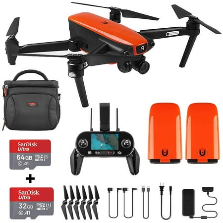 Autel Robotics EVO Foldable Drone Camera 60FPS 1080P 4K Camera Live Video with Wide-Angle Lens 30 Minutes Flying Time and Three-Way Obstacle Avoidance Mini (Best 1080p 60fps Camcorder)