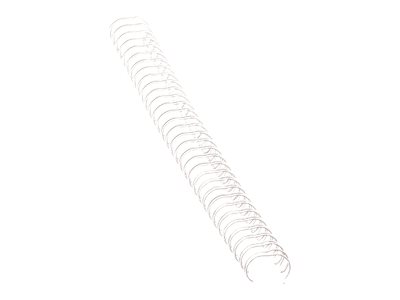 2 to 1 Pitch 3//8 inch Diameter 11 inch Length 100 per Box TRUBIND Twin Loop Wire Binding Spines 60 Sheet Capacity Black