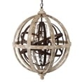 thumbnail image 2 of Yosemite Home Decor Campion 5 Lights Chandelier in Antique White, 2 of 12