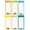 Multicolor, variant on Inkdotpot Pack of 6 Funny Magnetic Dry Erase List For Fridge, Wipe Clean w/ NoStain, Quick Notes Shopping & Grocery List Whiteboard for Fridge, 8.75" x 3.8"(Travel/ Monuments)