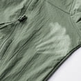 thumbnail image 7 of Dianli Dianli Men’s Hooded UV Shirt Solid Quick Dry Long Sleeve Casual Ice Silk Cooling Sun Hoodie Men Upf 50+ UV Protection Army Green XXL, 7 of 7