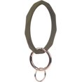 thumbnail image 1 of GFDYREE Silicone Wrist Rhombic Keychain Circle Bracelet Rubber Bangle Round Keyring, 1 of 7