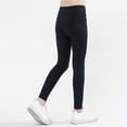 thumbnail image 4 of XXWXYD Kids Girls Leggings Spring Skinny Stretc𝗁y High Waist Ankle Length Yoga Pants Seamles Loung𝖾 Footless Tights Comfortable Workout Leggings, 4 of 4
