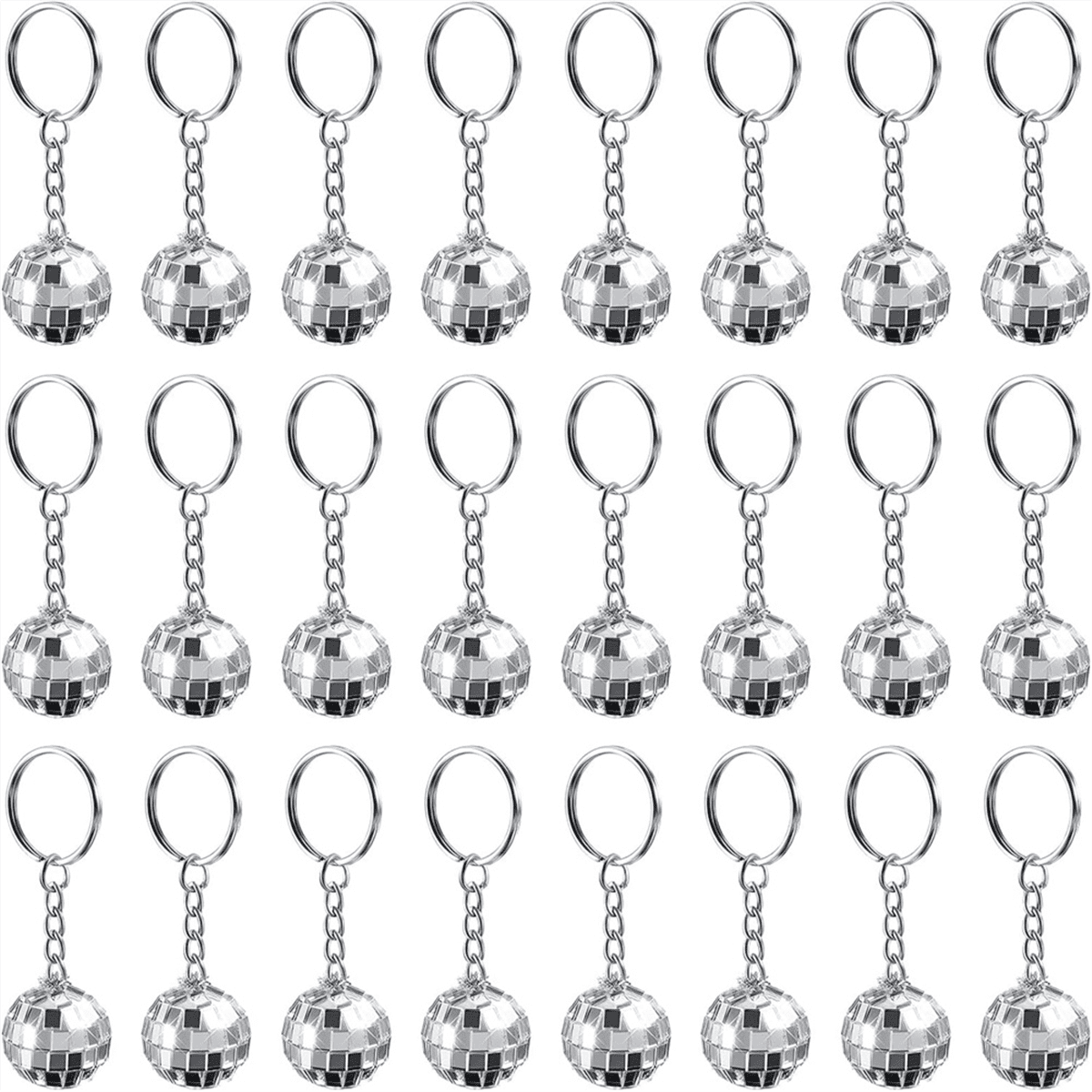 Disco ball keychain deals