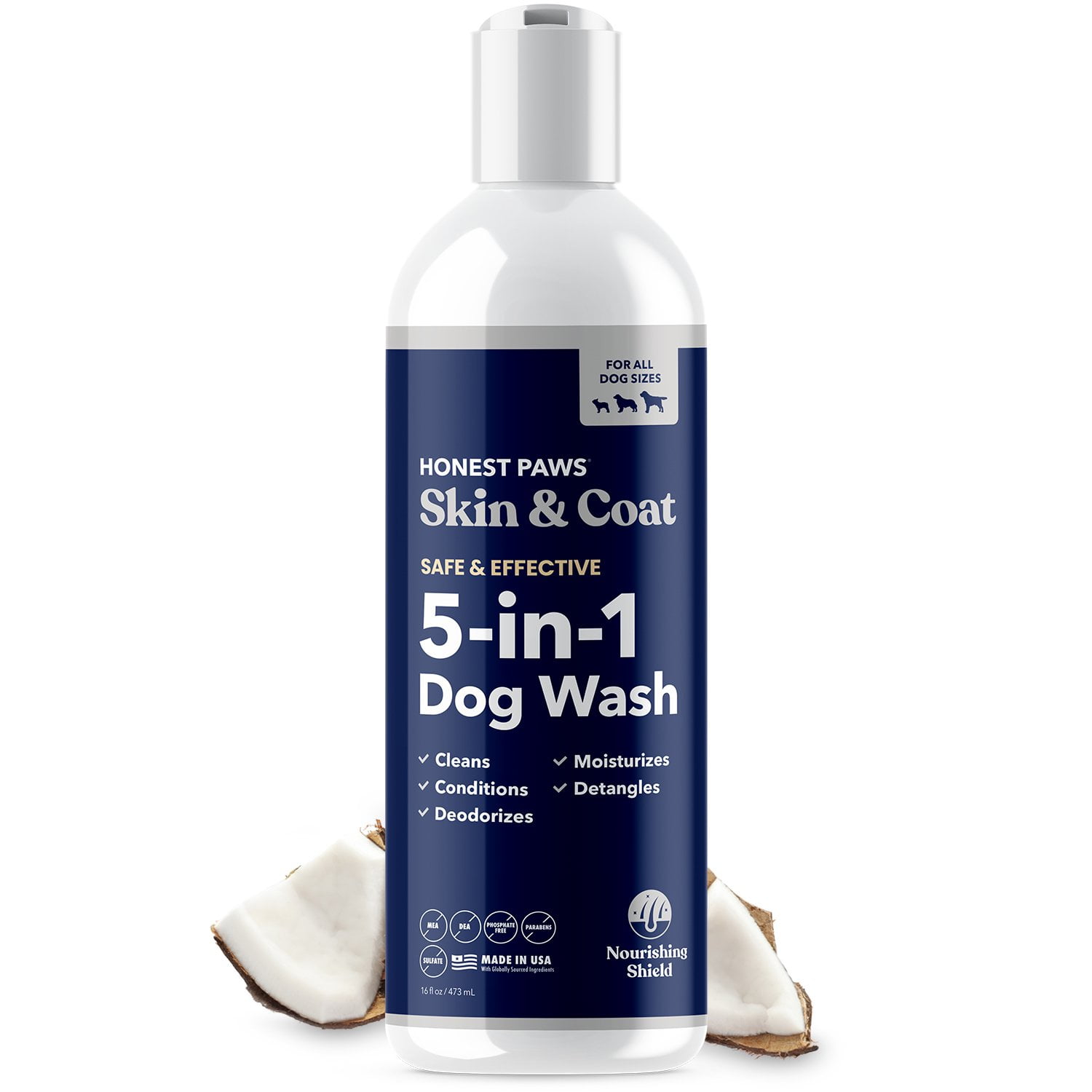 Honest Paws Dog Shampoo and Conditioner Reduce Itch Hydrate Dry Skin