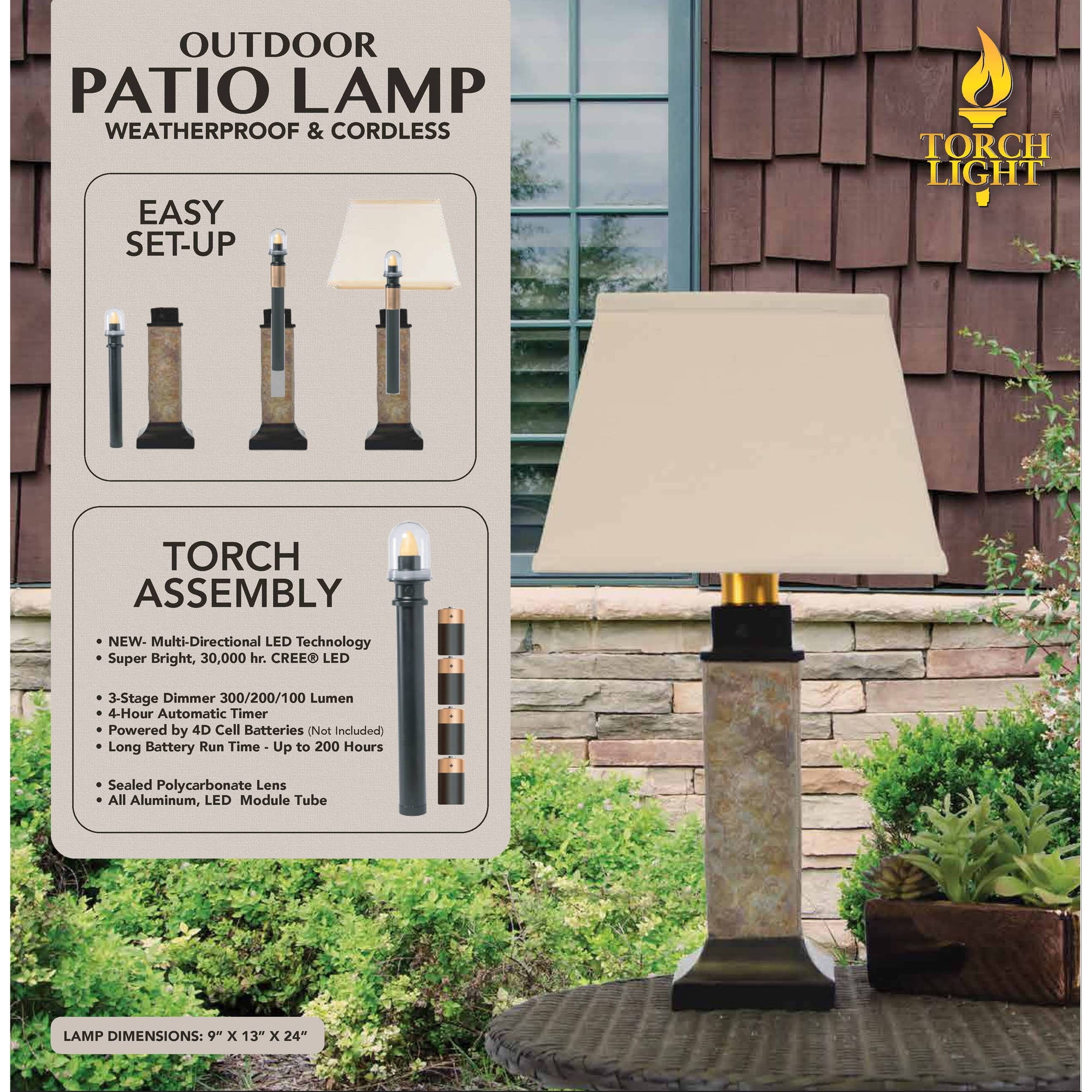 patio table lamps