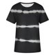 thumbnail image 4 of Blusa de manga corta con estampado de cuello redondo informal para mujer a la moda, Tops de verano Fridja ghk4872, 4 of 5