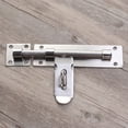thumbnail image 4 of 2pcs 8inches Durable Stainless Steel Door Lock Buckle Lock Bolt Lock for Door and Window Sliding Lock, 4 of 8