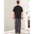 thumbnail image 7 of Richie House Men's Knit Two-piece Pajama Sleepwear Set RHM2866, 7 of 7