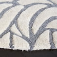 thumbnail image 3 of SAFAVIEH Casablanca Yadira Floral Shag Area Rug, Ivory/Grey, 7' x 7' Round, 3 of 8