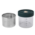 thumbnail image 4 of Contenedor de almacenamiento de alimentos de 200ml, caja de ingredientes resistente a altas temperaturas, organizador de alimentos frescos para nevera con tapa hermética y orificio de drenaje, 4 of 14