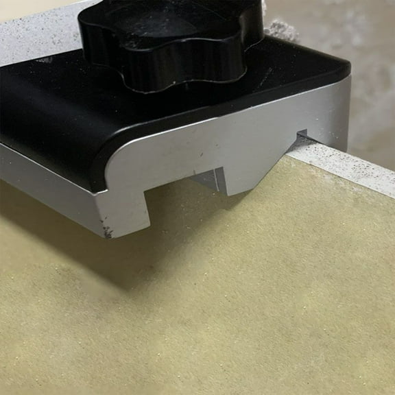 AEVXKHI Plasterboard V Chamferer 45° 90° Trimming Tool, Gypsum Board Planer Manual Plasterboard Fast Cutter, Efficient Gypsum Board Angle Planer with 10 Blades for Plasterboard