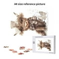 thumbnail image 6 of Naloa C Custom Puzzles Personalized Puzzle 1000 Pieces from Photo Custom Jigsaw Puzzle for Wedding, Graduation, (29.5×19.7in, Vertical), 6 of 9