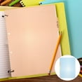 10pcs A4 Binder Dividers Labels Insertable Multicolor Paper Tab for