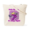 thumbnail image 2 of CafePress - Outta My Way! It's Bingo Night! Tote Bag - Unisex Canvas Tote Bag, Beige, 1-Piece, 2 of 8