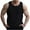 Black, variant on Besolor Mens Knitted Tank Tops Casual Sleeveless Hollow out Crochet T-Shirts Summer Beach Muscle Shirts