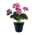 thumbnail image 2 of pstuiky Plantas en maceta con flores de manzano silvestre simuladas ideales para la decoración del hogar y la oficina., 2 of 6