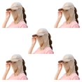 thumbnail image 1 of Yuarrent Sombrero de protección de 360 ​​grados, gorra de protección solar plana para el cuello de la cara, sombrero a prueba de viento para Type4 NO4 Yuarrent CBP122147, 1 of 4