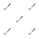 thumbnail image 1 of Cuchara de salsa Advancent Acero Inoxidable Pulido Brillante Plateado, 1 of 6
