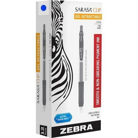 UPC: 0045888473201 | Zebra Pen XA-05 Arrow Tip Liquid Rollerball Pens 0.5 mm Pen Point Size – Blue – 12 / Dozen