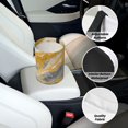 thumbnail image 6 of Round Car Trash Can 7×5.9in Waterproof, Durable, Not Easy To Fade, Easy To Install And Disassemble To Prevent Interior Pollution Gold Marble_4, 6 of 7