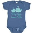 thumbnail image 3 of Inktastic My Gigi Loves Me Boys or Girls Baby Bodysuit, 3 of 5