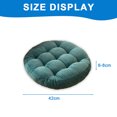 thumbnail image 2 of Round Chair Cushions Thickened Tatami Cushions For Home Office Car Seats-Water Blue, 2 of 7