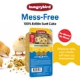 thumbnail image 6 of Hungrybird Chick Suet Cake Treat, 15 oz – All-Natural Poultry Snack with Included Wire Platform Hanger for Backyard Chickens, 6 of 6