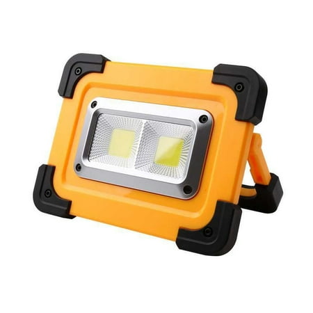 

Solar Outdoor Projector COB LED 50W Rechargeable Battery Flood Light Spotlight LED Magnetic Work Light With 6000mAh Power Bank