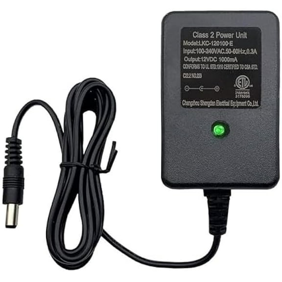 weelye 12V Battery Charger for Kids Ride On Car, for Best Choice Wrangler SUV Car a Variety of Electric Baby Carriage Ride on Toy,Universal Battery Supply Power Adapter