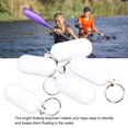 thumbnail image 3 of Floating Boat Keychain Key Float, 5Pcs Plastic Pill Shape Waterproof Key Chain, Float Key Ring For Boating, Fishing, Sailing And Outdoor Sports, Water Sports And Boating Parts, 3 of 8