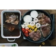 thumbnail image 3 of Sartén Antiadherente TECHEF Negro para Barbacoa Coreana Fabricado en Corea, 3 of 9