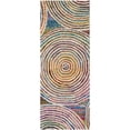 thumbnail image 2 of Safavieh Nantucket 4' Round Hand Tufted Cotton Wool Rug in Beige, 2 of 10