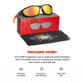 thumbnail image 5 of Sport Wrap Around Polarized Sunglasses for Men Women Running Driving Fishing UV400 Sun Glasses, 5 of 7