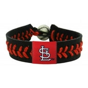 St. Louis Cardinals Bracelet Team Color Baseball StL Logo