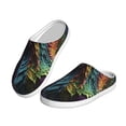 thumbnail image 2 of Picia Dragon with Colorful Tail for Women's Lamb-hug Comfy Fleece House Slippers Memory Foam, Slip-on House Shoes Indoor Outdoor-35/36, 2 of 7