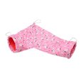 thumbnail image 2 of Guinea Pig  Corner Tunnel, Polyester Little Pet Corner Tunnel Toy Easy To Fix Soft  For Home Little Cow,Yellow Pineapple, 2 of 8