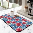 thumbnail image 3 of Washable Quick Dish Drying Mats Non-Slip Coffee Maker Mat For Kitchen Counter Home Coffee Bar Pad 19.5''''x12'''', black-3, 3 of 5