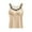 Beige, variant on Thermal Tank Tops for women V Neck Warm Seamless Cold-Proof Underwear Sleeveless Undershirts Thermal Tops Cold Weather Fit Warm Base Layer Outfits