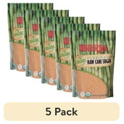 (5 pack) Iberia Organic Turbinado Raw Cane Sugar 24 oz