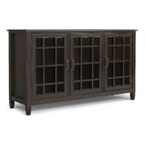 Pemberly Row Wood 60"WD Traditional Storage Cabinet Buffet - Chestnut Brown