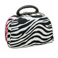 thumbnail image 2 of Rockland Luca Vergani 2-Piece Cosmetic Case Set - Pink Zebra, 2 of 3