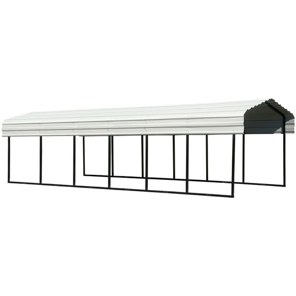 Arrow 10 x 29 x 7 ft Eggshell Carport